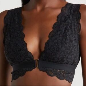 HAH x Free People Got ur back bralette NWT Elegant Black Lace Bralette